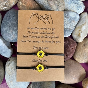 Pulseras Daisy Wish: Tobillera con mensaje secreto y inicial