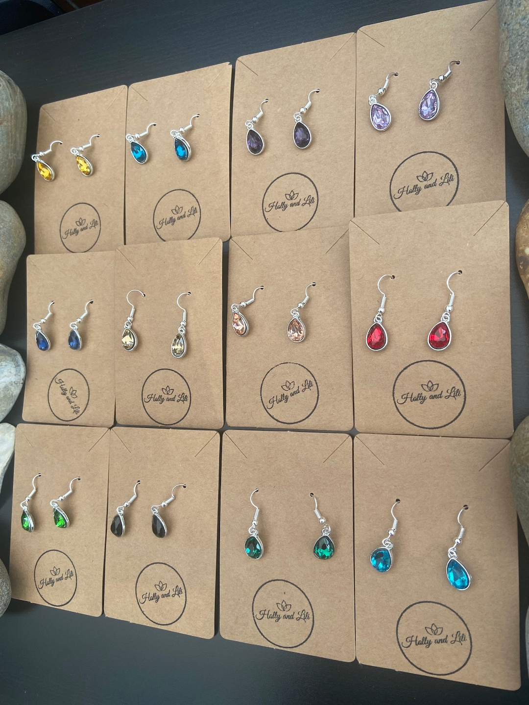 Wolken Regen Ohrringe - Niedliche Wassertropfen Ohrringe Für Frauen & Mädchen