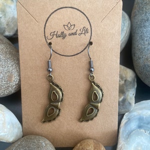 Masquerade Mask Halloween Style Earrings - From Holly And Lili...
