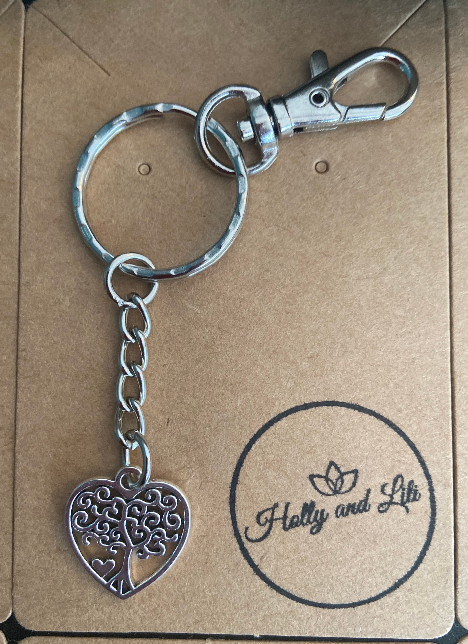 Stars Keyring, Hearts Keychains, Love Hearts Keyrings, Made