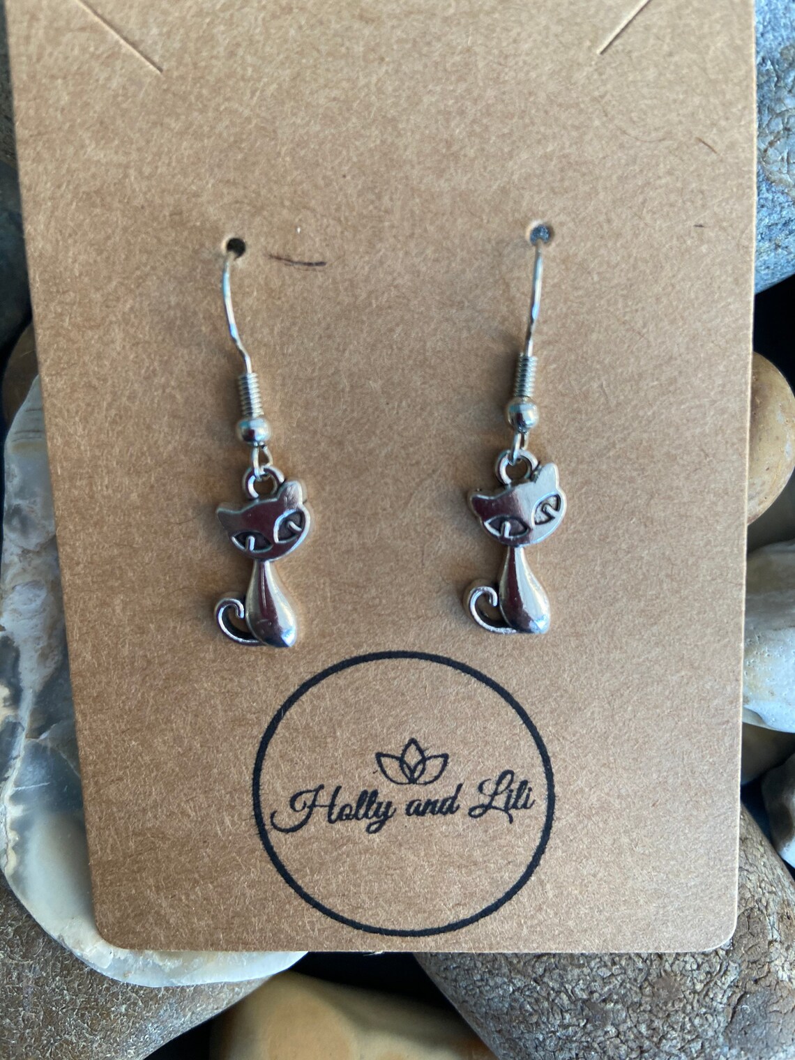 Cat Style Novelty Earrings Personalised your earrings your Etsy