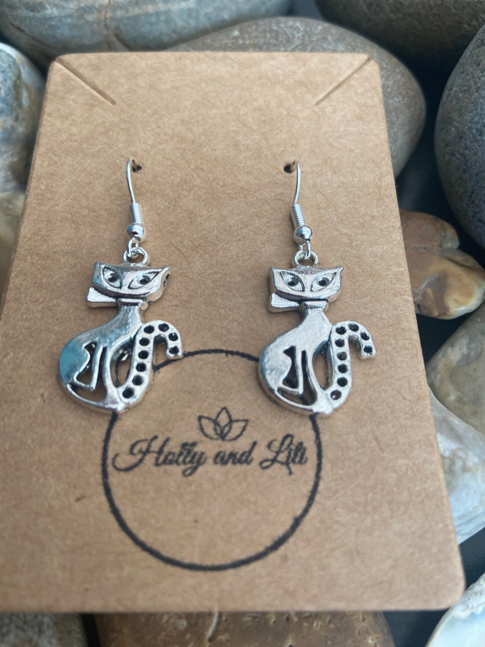 Cat Novelty Earrings Included In Our Offer 3 X Pairs For Etsy