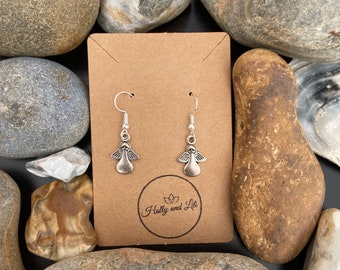 Angel Earrings: Personalized Guardian Angel Style