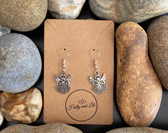Pendientes de ángel: estilo novedoso y personalizado, diseño de ángel guardián alado
