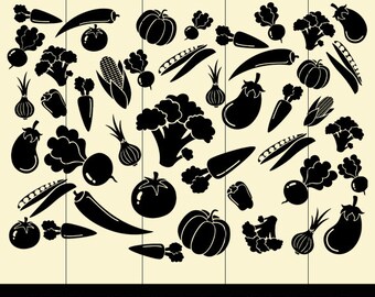 Vegetable Svg Etsy
