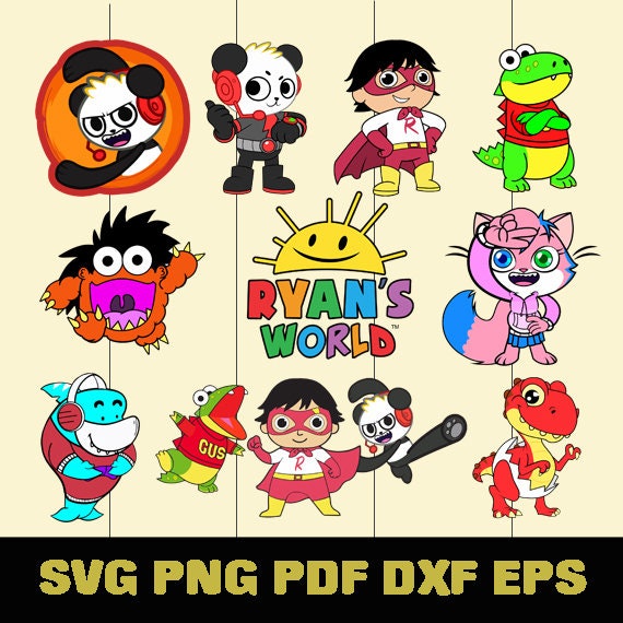 Ryans World svg Ryans World png Ryans World Eps Ryans World | Etsy