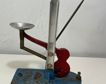 Rare échelle à œufs Zenith des années 1920 et niveleuse avec poids