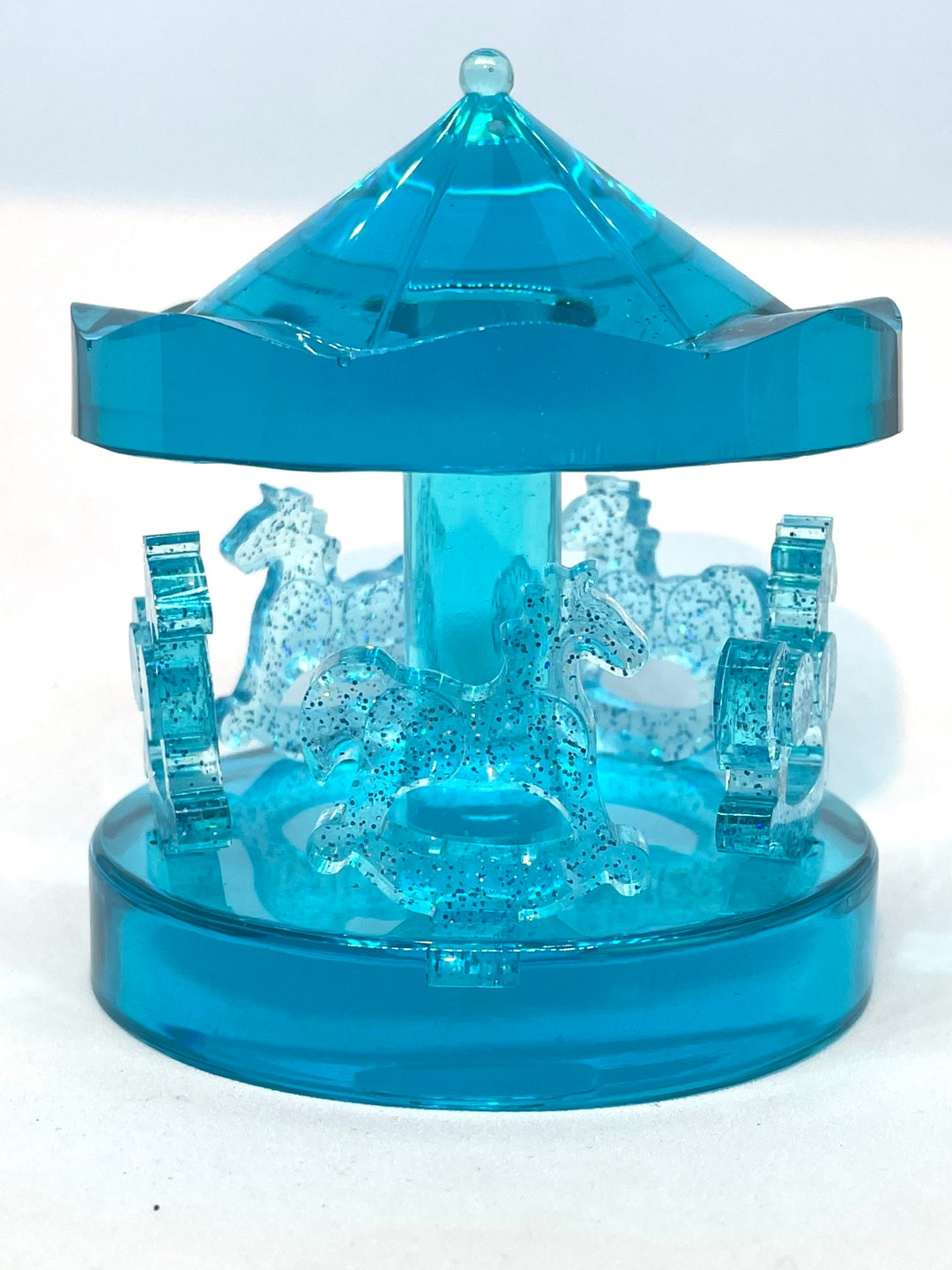 Miniature Resin Carousel Bedroom Ornament Child Bedroom - Etsy