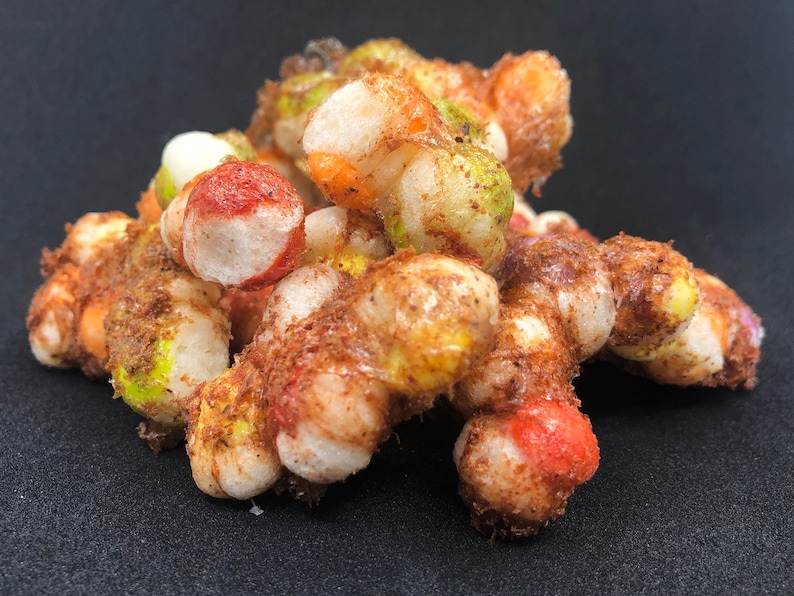 UK Freeze Dried Round Chamoy and Tajin Fruit Balls Mexican Etsy UK