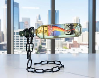 Black Chain Wine And Liquor Bottle Holders