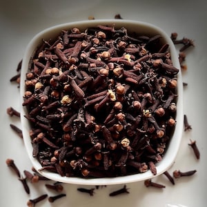 A Grade Organic Cloves Whole ,Clove Powder | Syzygium aromaticum | Natural Spice | Herbal , Culinary Use | Tea & Remedies(30g -180g)