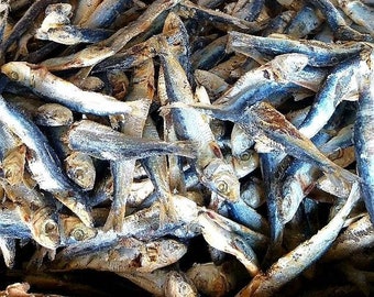 Sundried fresh Sardinella  Fish ( keeramin fish ) .. ( 60g -320g ) Free delivery  From Srilanka...