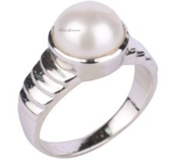 chandermaa-for-moon-real-pearl-natural-gemstone-pure-silver-pendant –  Karizma Jewels