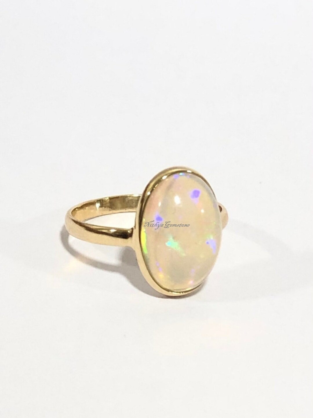 Buy Natural Ethiopian Opal Ring Opal Gemstone Ring in Sterling Silver  Handmade Panchdhatu Ring for Men's and Women's Online in India - Etsy