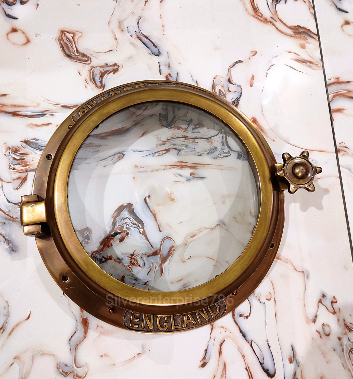 Antique Brass Finish Porthole Maritime Port Hole Boat Ship - Etsy