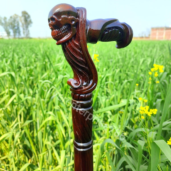 Skull Cane Etsy