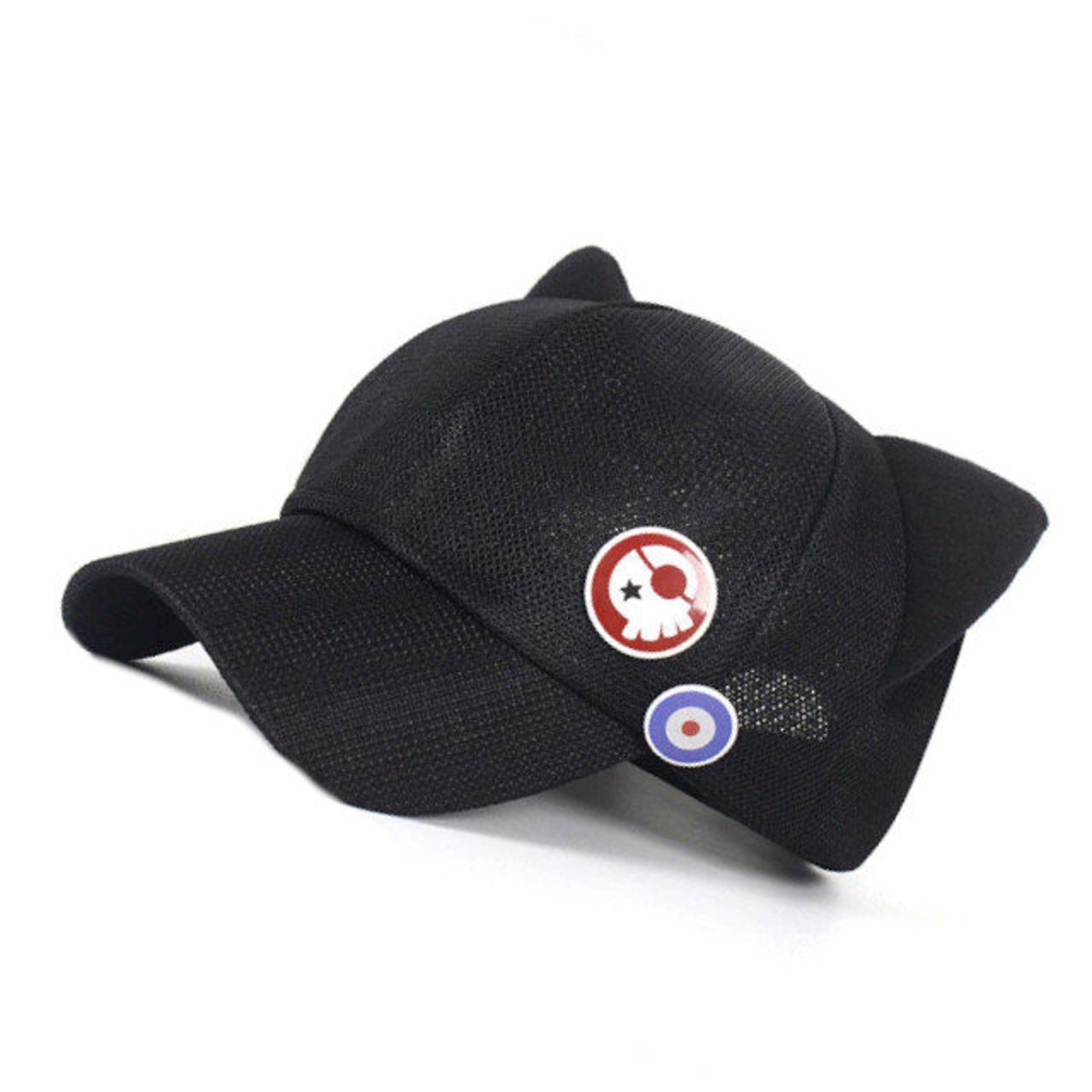 EVA Shikinami Asuka Rangure Cat Ear Hat Peak Cap Baseball Cap Etsy