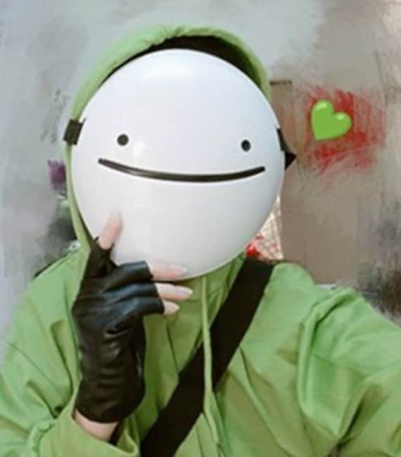 Dream Smp Maske Dream Smp Cosplay. Prop. Dream es Mask Dream Etsy