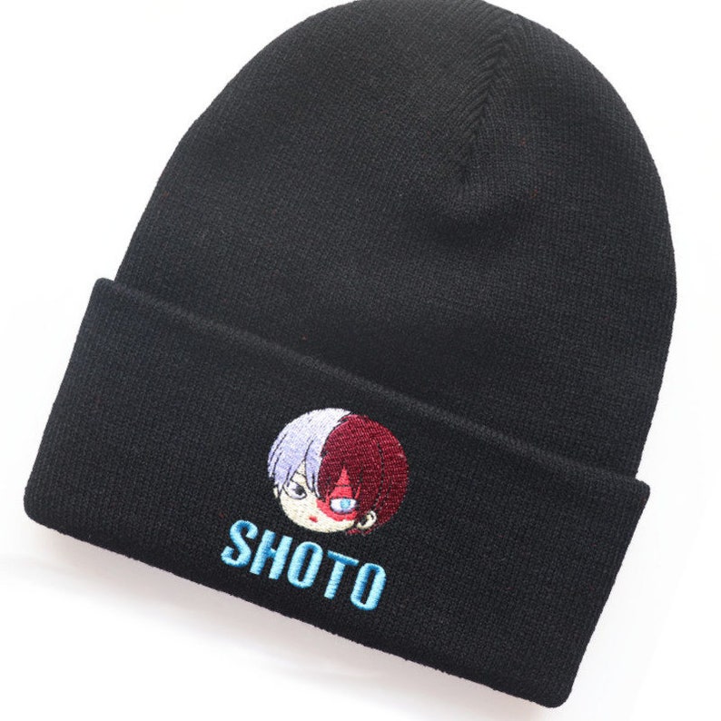 Shoto Todoroki Beanie Hat. My Hero 