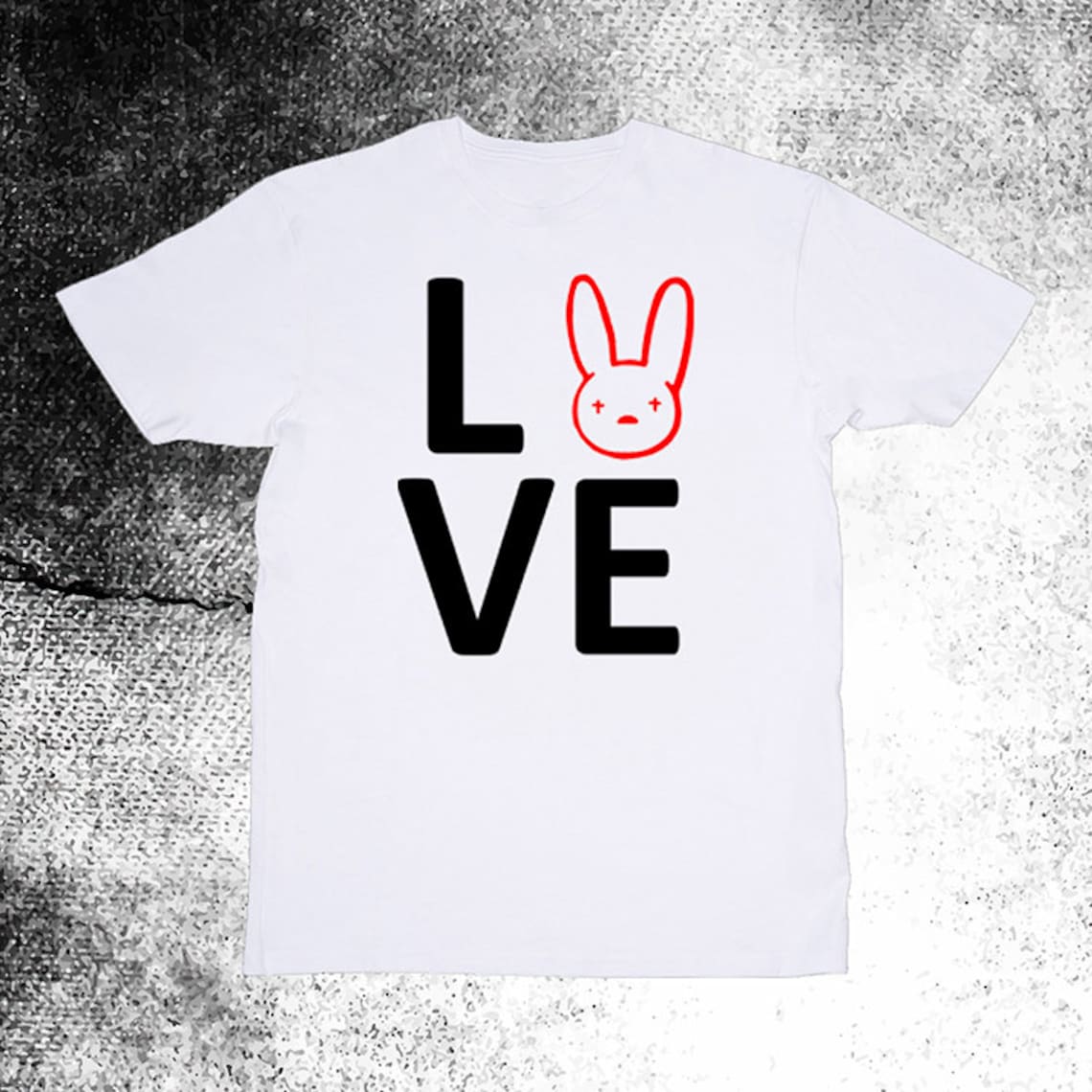 T-shirt Bad Bunny Bad Bunny Camisa Bad Bunny Love La | Etsy