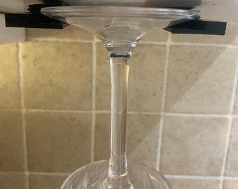 Set of Two Caravan, Motorhome Wine Glass Holders.