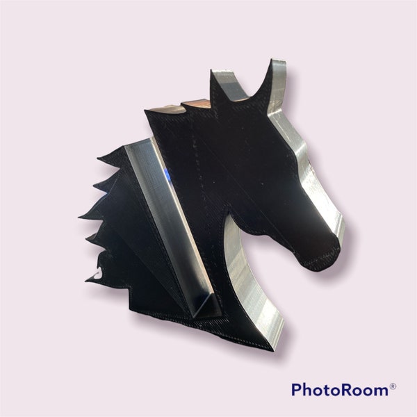 Horse Head Mobile Phone Stand, pony,  Phone stand, kindle, iPad (2 to hold an iPad)