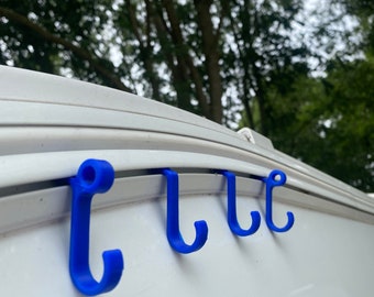 Caravan Awning Rail Hooks: Touring Accessories
