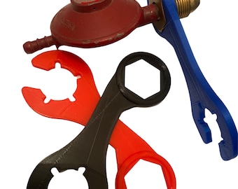 Dual Ended Propane Gas Wrench: Motorhome, Caravan & Camping Accessory
