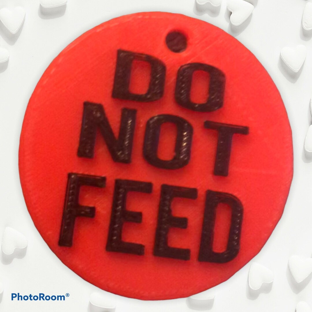 Horse tag do not feed equestrian tag head collar tag Etsy