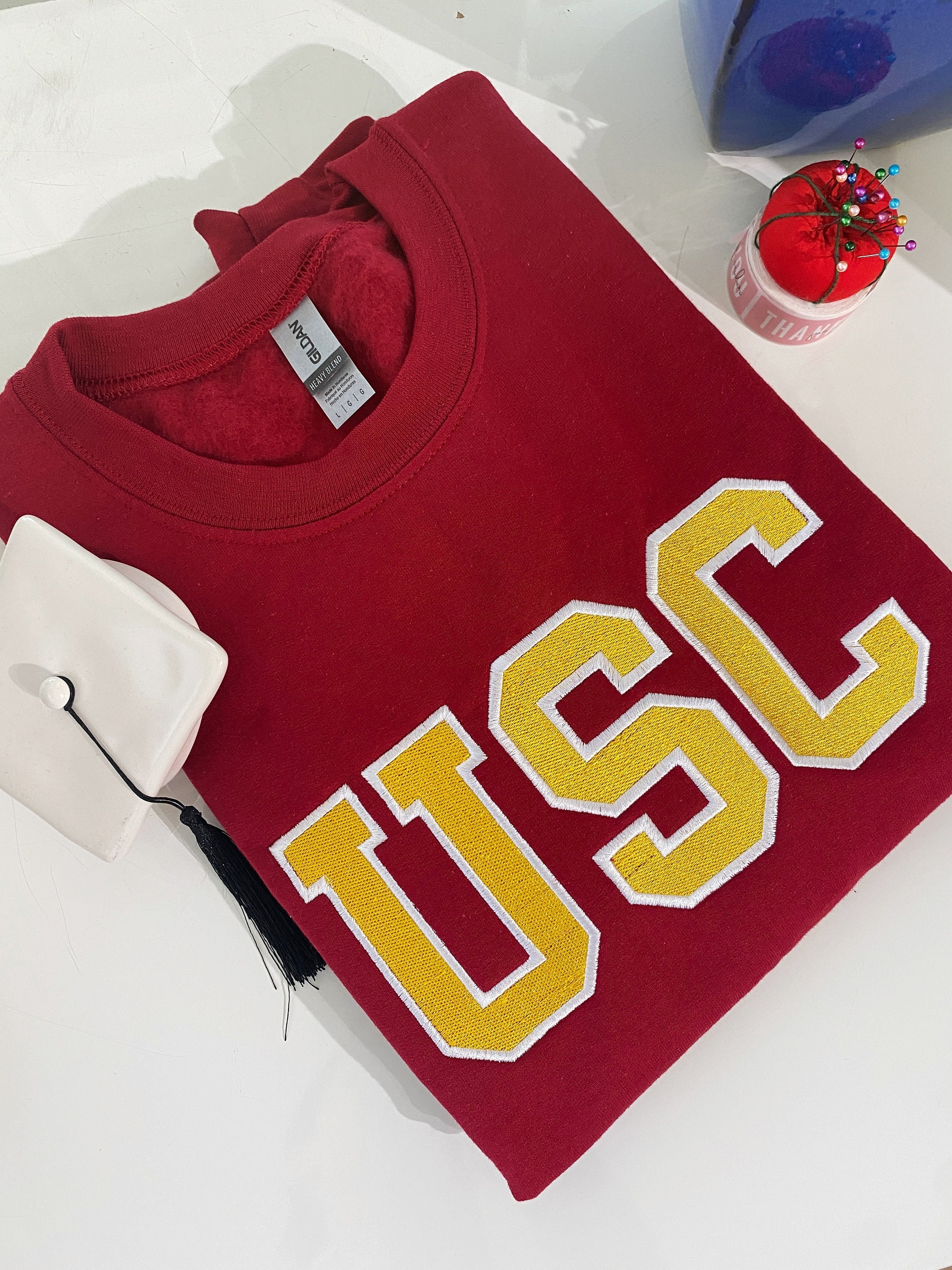 Usc Sweater - Etsy