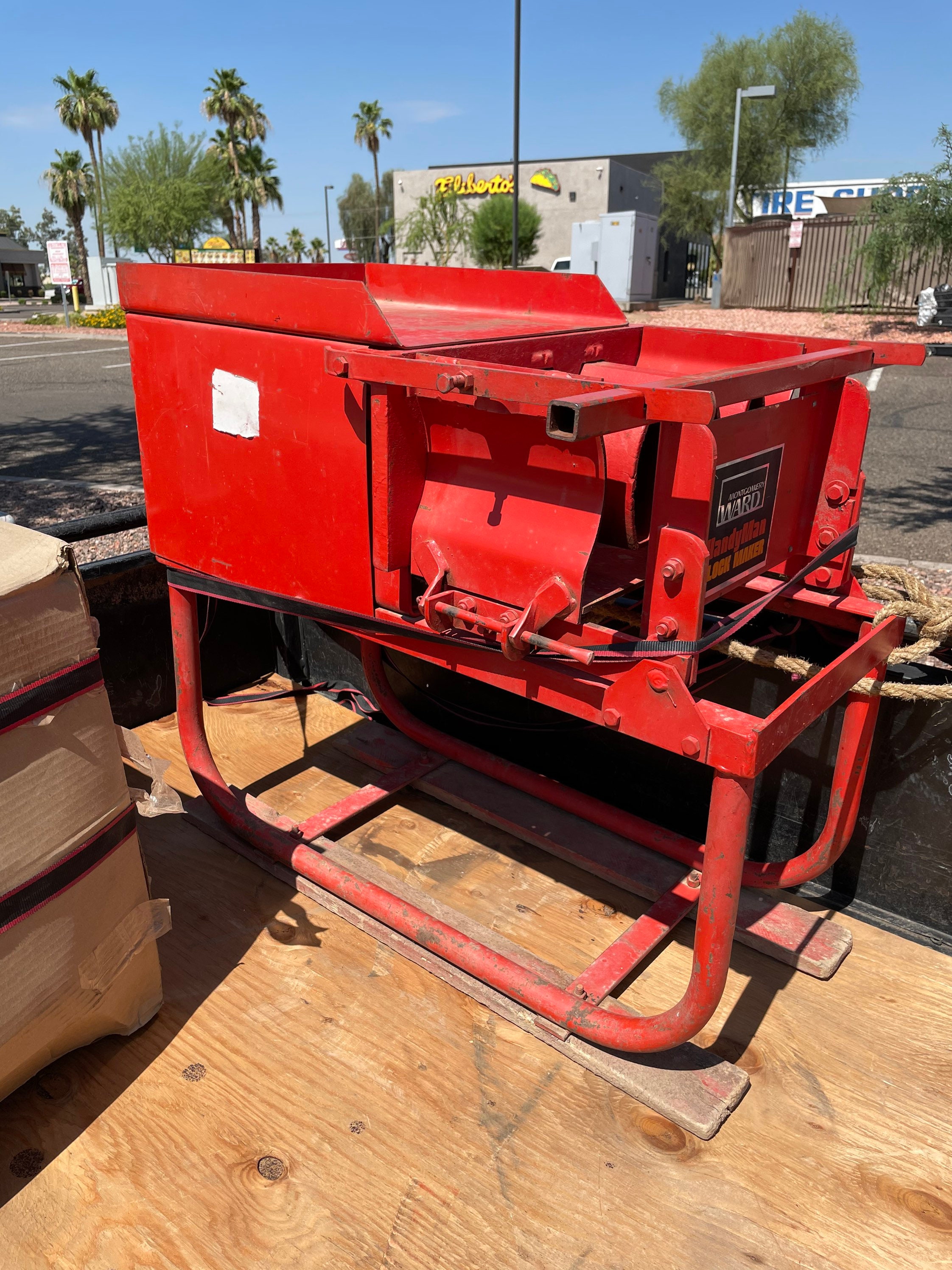 Antique Montgomery Ward cement block maker Etsy