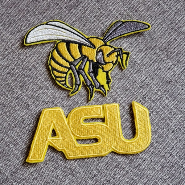 ASU Alabama State University HBCU Patches