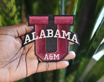 Please Review Description Alabama A&M University HBCU Patch