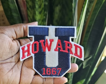 Please Review Description Howard University HBCU Patch