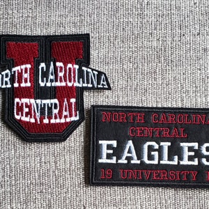 NCCU HBCU Patches