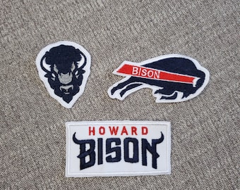 Please Review Description Howard University HBCU Patches