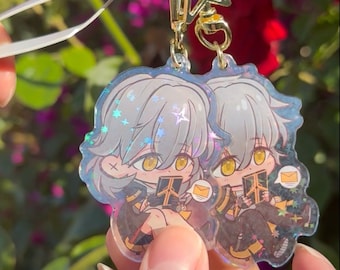 Trailblazer Caelus Stelle Honkai Star Rail Acrylic Charms
