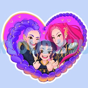 Kpop デーモンハンター ハントリックス ステッカー