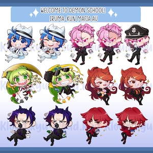 MAFIA AU - Welcome to Demon School Iruma-kun Mairimashita! Iruma-kun Stickers