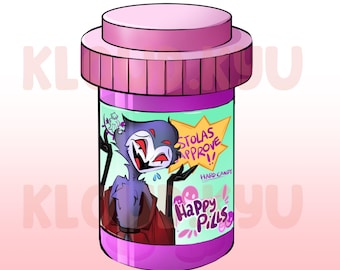 Stolas Happy Pill Charm