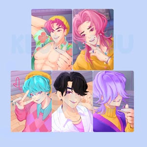 Kpop Demon Hunter Saja Boys Photocards