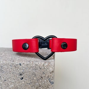 Biothane Dog Collar | Vegan | Love Heart | Bespoke