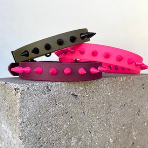 Spike Dog Collar | Vegan | Bespoke