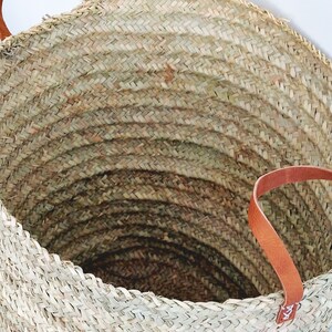 Panier Linge Osier Grande Pani re En Palme Tress Avec Anses En Cuir panier-linge-osier-grande-pani-re-en-palme-tress-avec-anses-en-cuir