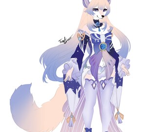 Concept art style character drawing commissions