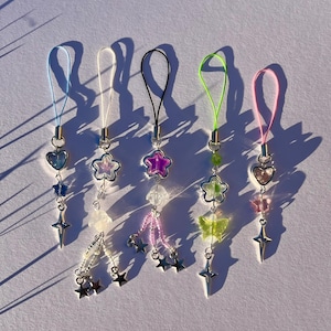Cadena de teléfonos Fairycore, Cadena de teléfonos Cottagecore, Encanto de teléfono de medusas, Y2K, Kawaii