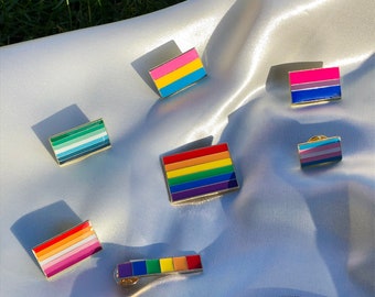 Pride Pins, LGBTQ+ Buttons, Pride Flag Buttons