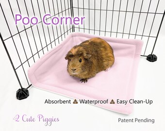 Waterproof lap pad 14" x 14" rats guinea pig hedgehog rabbit UHAUL PUL FLEECE 