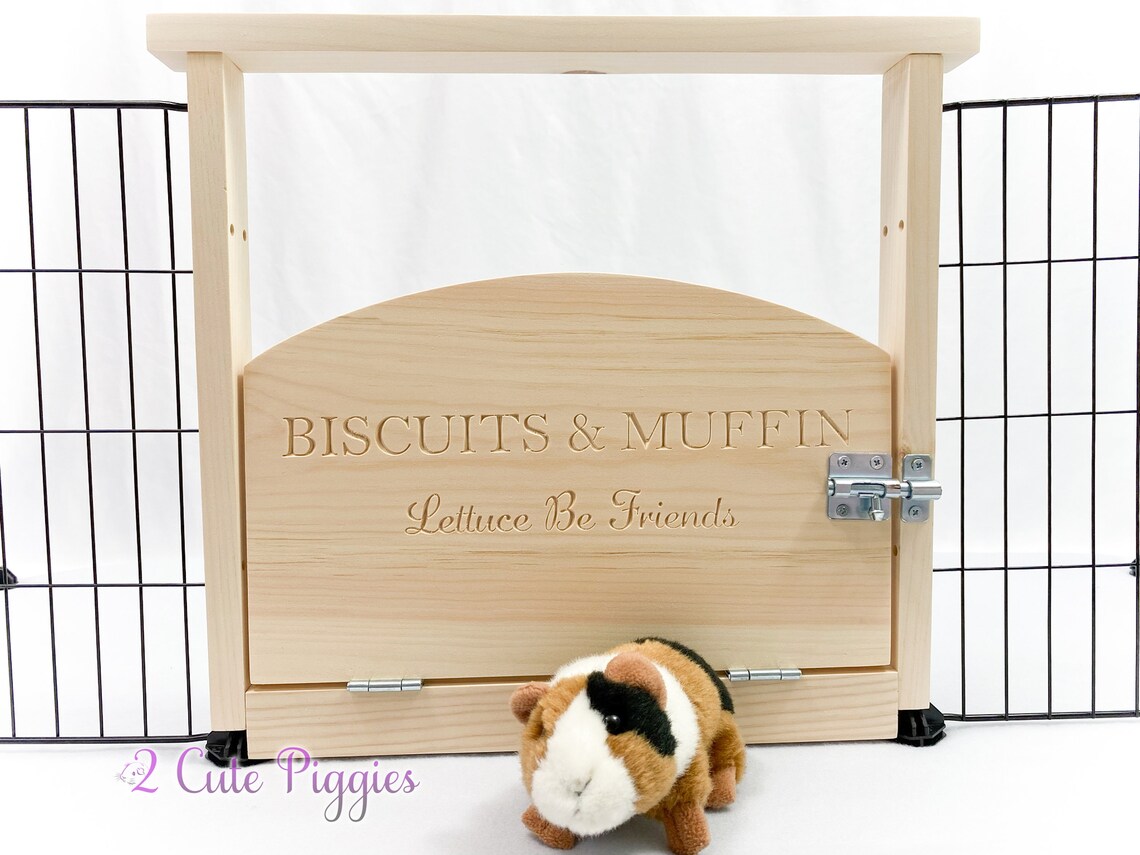 C&C Cage Wood Door Guinea Pig Accessory Guinea Pig Gate Etsy