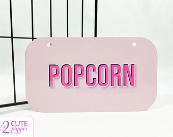 Guinea Pig Cage Name Tag - 4"x7" Rectangular